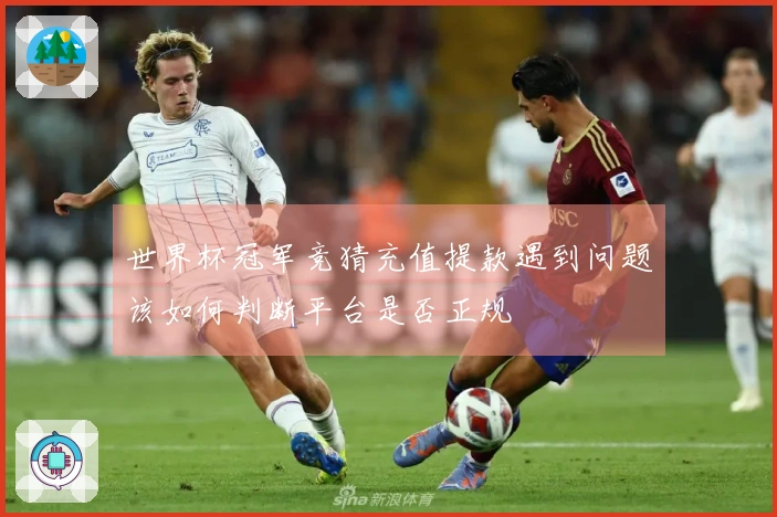 世界杯冠军竞猜充值提款遇到问题该如何判断平台是否正规